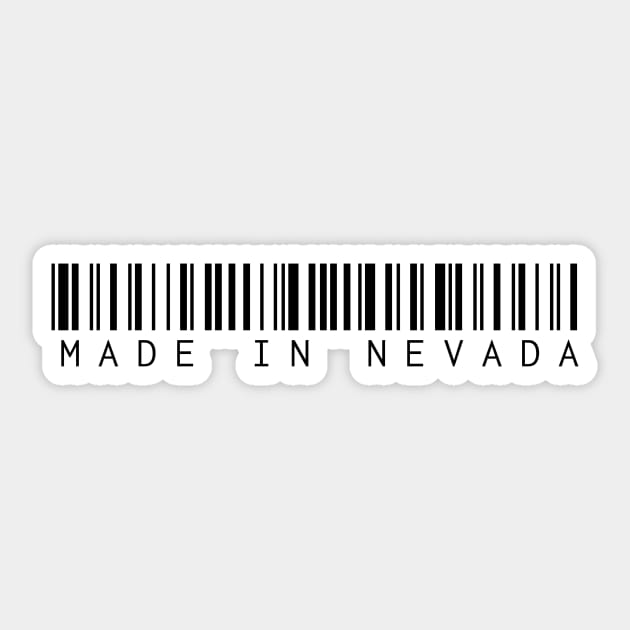 Made in Nevada Sticker by Novel_Designs